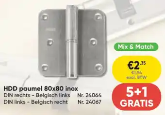 Toolstation HDD paumel Mix & Match aanbieding