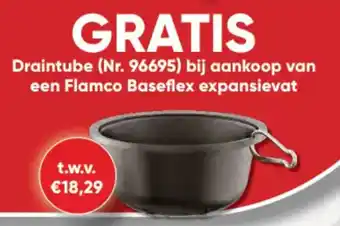 Toolstation Draintube Flamco Baseflex expansievat aanbieding