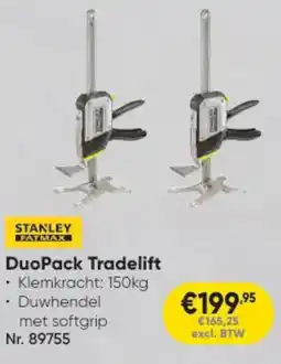 Toolstation Stanley Fatmax DuoPack Tradelift aanbieding