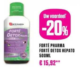 Medi Market Forté pharma forté detox hepato aanbieding