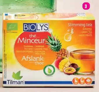 Medi Market Biolys guarana groene afslankthee exotisch fruit 24 zakjes aanbieding