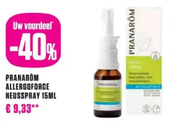 Medi Market Pranarom allergoforce neusspray aanbieding