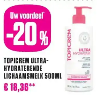 Medi Market Topicrem ultra hydraterende lichaamsmelk aanbieding