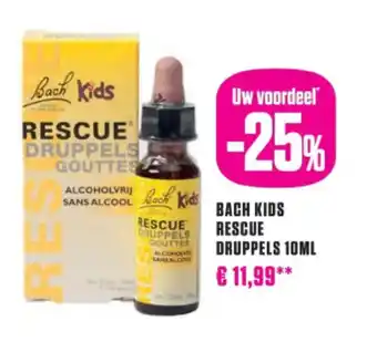 Medi Market Bach kids rescue druppels aanbieding