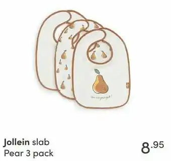 Baby & Tiener Jollein slab pear aanbieding