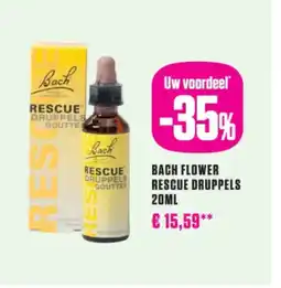 Medi Market Bach flower rescue druppels aanbieding