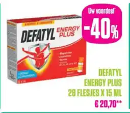 Medi Market Defatyl energy plus aanbieding