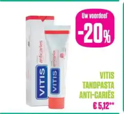 Medi Market Vitis tandpasta anti-caries aanbieding