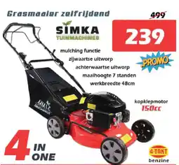iTEK Grasmaaier zelfrijdend aanbieding