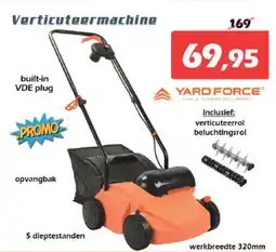Verticuteermachine