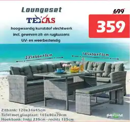 iTEK Loungeset aanbieding