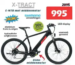 iTEK X-tract E-MTB met middenmotor aanbieding