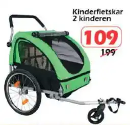 iTEK Kinderfietskar 2 kinderen aanbieding