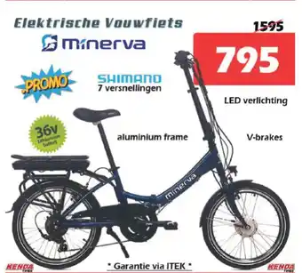 iTEK Elektrische Vouwfiets aanbieding