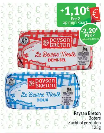 Intermarché Paysan Breton Boters Zacht of gezouten aanbieding