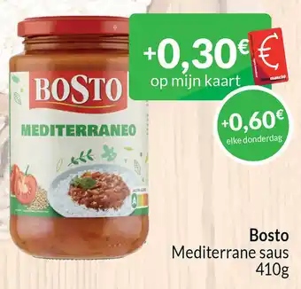 Intermarché Bosto Mediterrane saus aanbieding