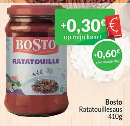 Intermarché Bosto Ratatouillesaus aanbieding