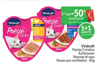 Intermarché Vitakraft Poésie Création Kattenvoer aanbieding