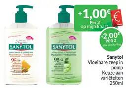 Intermarché Sanytol Vloeibare zeep in pomp aanbieding