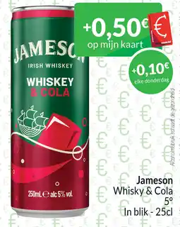 Intermarché Intermarché Whisky & Cola aanbieding