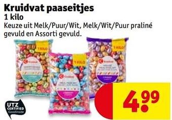 Kruidvat Kruidvat paaseitjes 1kilo aanbieding