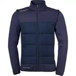 Decathlon Jas ESSENTIAL MULTI WITH REM. SLEEVES UHLSPORT aanbieding