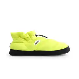 Decathlon Nuvola unisex slippers in geel met rubberen zool aanbieding