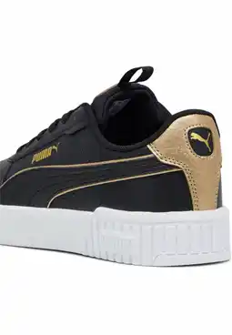 Decathlon Carina 2.0 Pop Up Metallics sneakers voor dames PUMA Black Gold White aanbieding