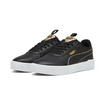 Decathlon Carina 2.0 Pop Up Metallics sneakers voor dames PUMA Black Gold White aanbieding