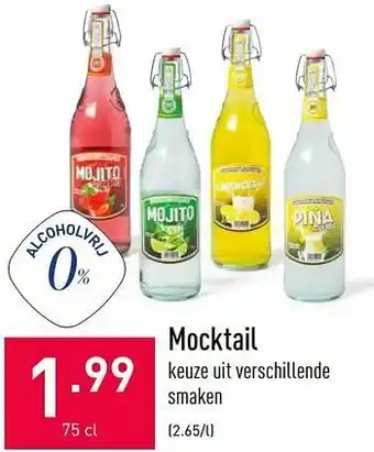 ALDI Mocktail aanbieding