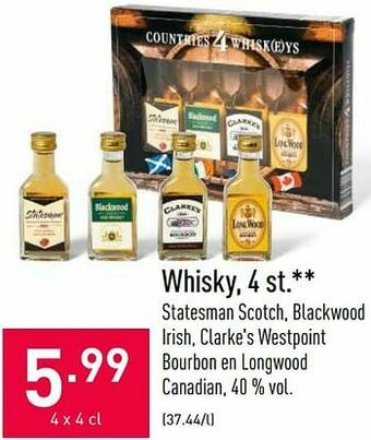 ALDI Whisky aanbieding