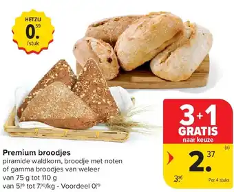 Carrefour Premium broodjes aanbieding