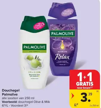 Carrefour Douchegel Palmolive aanbieding