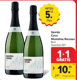 Carrefour Spanje Cava Montañas Rocosas aanbieding