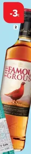 Carrefour Whisky The Famous Grouse aanbieding