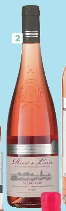 Carrefour Frankrijk Rosé de Loire La Cave d’Augustin Florent aanbieding