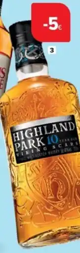 Carrefour Whisky Highland Park aanbieding