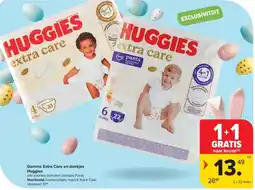 Carrefour Gamma extra care en doekjes huggies aanbieding