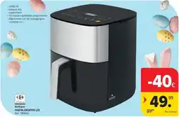 Carrefour Airfryer HAF6LDR2000-25 aanbieding