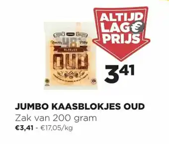 Jumbo Jumbo Kaasblokjes oud aanbieding