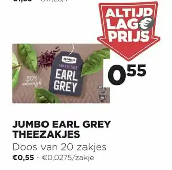Jumbo Earl Grey Theezakjes