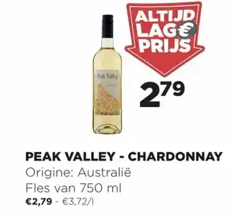 Peak Valley - Chardonnay