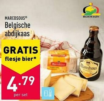 ALDI Belgische abdijkaas aanbieding