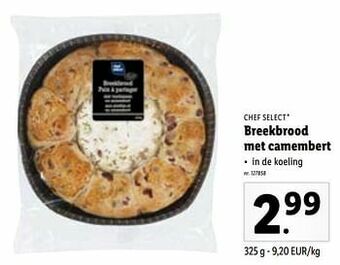 Breekbrood met camembert
