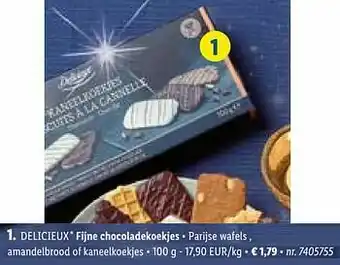 Lidl Fijne chocoladekoekjes aanbieding