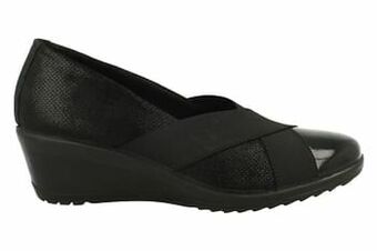 Berca Shoes Hush Puppies Mocassin Dames Idame - Zwart aanbieding