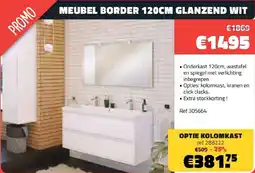 Bouwcenter Frans Vlaeminck Meubel Border aanbieding