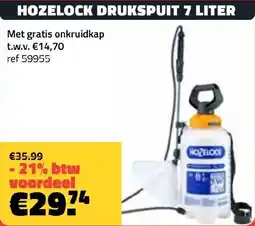 Bouwcenter Frans Vlaeminck Hozelock Drukspuit aanbieding