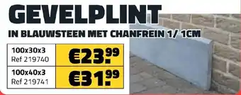 Bouwcenter Frans Vlaeminck Gevelplint aanbieding