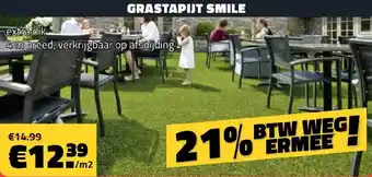 Bouwcenter Frans Vlaeminck Grastapijt smile aanbieding